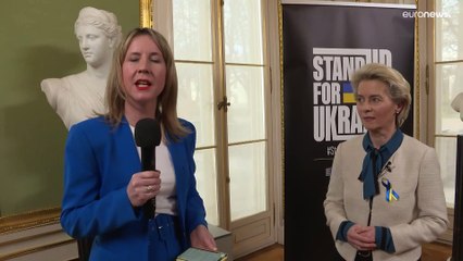 Ursula von der Leyen a Euronews: "Unione europea-Ucraina, acceleriamo"