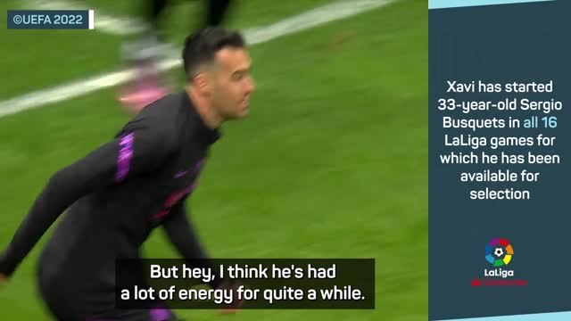 Busquets will be very difficult to replace for Barca - Xavi
