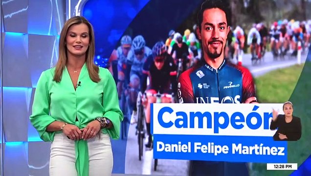 Daniel Felipe Martínez, campeón en la Vuelta al País Vasco 2022