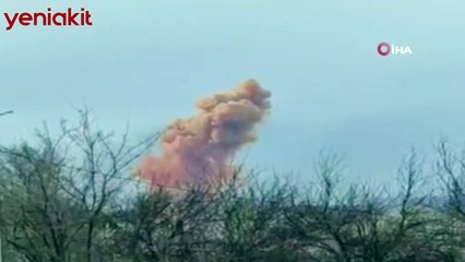 Ukrayna'da kabus! Rusya nitrik asit tankını vurdu: 'Pencereleri kapatın' uyarısı