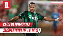 Cecilio Domínguez: Exjugador de América suspendido de MLS por mala conducta