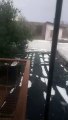 Granizo en San Rafael