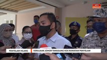 Penyelam Hilang | Kerajaan Johor tanggung kos rawatan penyelam