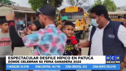Imponente Desfile Hípico en "Feria Ganadera 2022", Patuca, Olancho