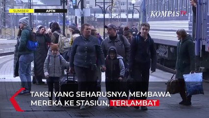 Kesaksian Warga Ukraina Selamat dari Serangan Stasiun Kereta Api di Kramatorsk