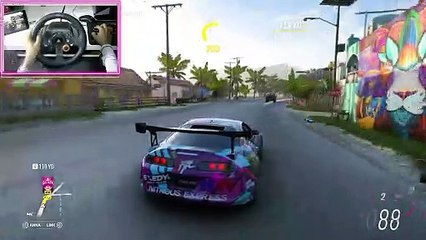 fh5 race with logitech g29 #forza