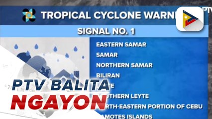 Bagyong Agaton, nag-landfall na sa Guiuan, Eastern Samar;
