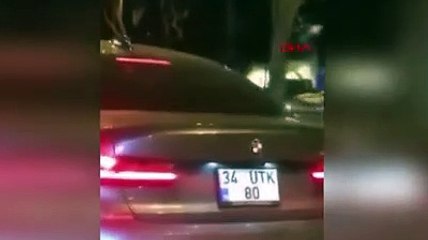 Anne ile bebeğin olduğu araca saldırdı: Sürücü gözaltında