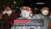 Ridwan Kamil Siap Dijodohkan dengan Siapa Saja untuk Pilpres 2024