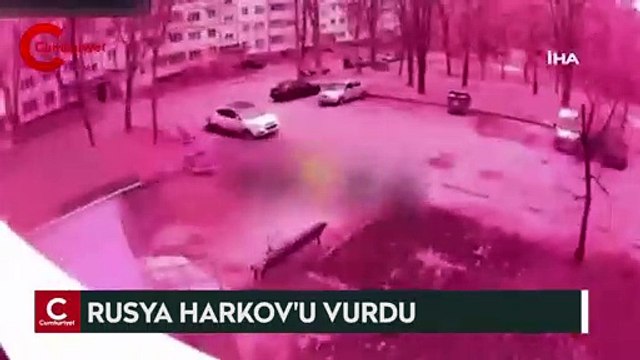Harkov kentine Rus ordusu tarafından füze saldırısı düzenlendi