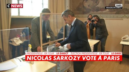 Présidentielle 2022 : Nicolas Sarkozy a voté ce dimanche dans le 16ème arrondissement de Paris