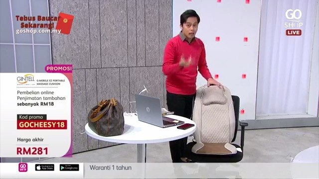 Gintell G Mobile EZ Portable Massage Cushion