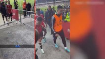 Ronaldo taraftara saldırdı