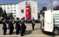 Trafik kazasında şehit olan 2 asker için tören düzenlendi