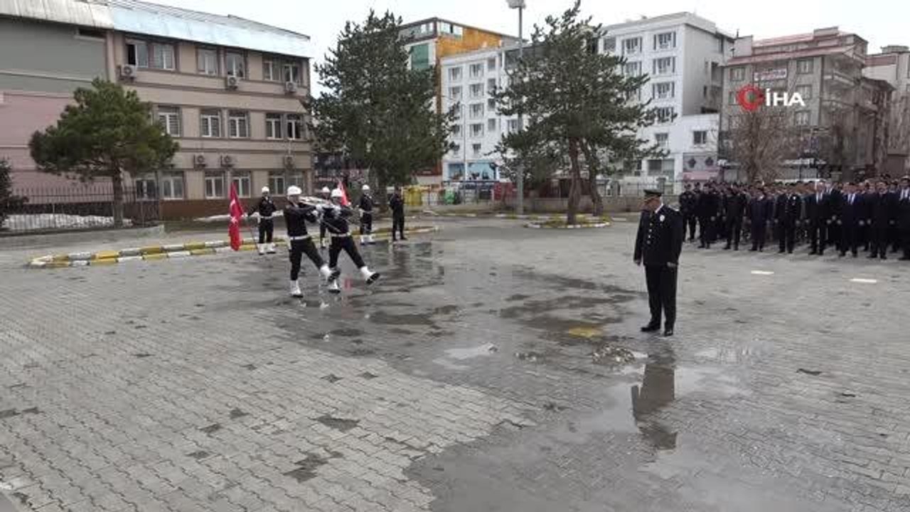 Muş'ta 10 Nisan Polis Haftası kutlandı