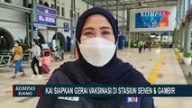 Dosis Booster Syarat Utama Mudik 2022, PT KAI Siapkan Gerai Vaksin di Stasiun Pasar Senen & Gambir