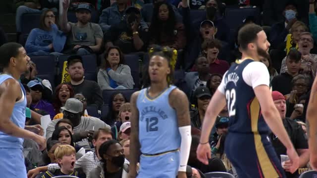 Highlights: Morant mit unfassbaren Block!