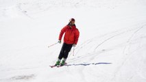 Erciyes'te kayak keyfi nisanda da devam ediyor