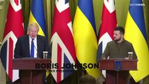 Boris Johnson in Kiew: Weitere Waffen zugesagt