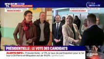 Présidentielle: Marine Le Pen vote dans son fief d'Hénin-Beaumont dans le Pas-de-Calais