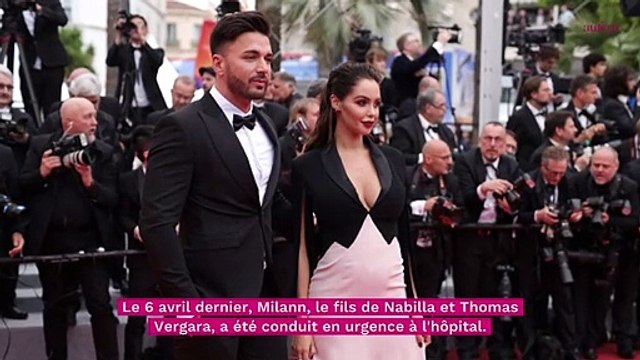 Nabilla : son fils Milann conduit aux urgences, elle donne de ses nouvelles :
