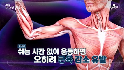 휴식 없이 운동하면 오히려 근육이 감소한다? 근육 감소 유발하는 의외의 습관