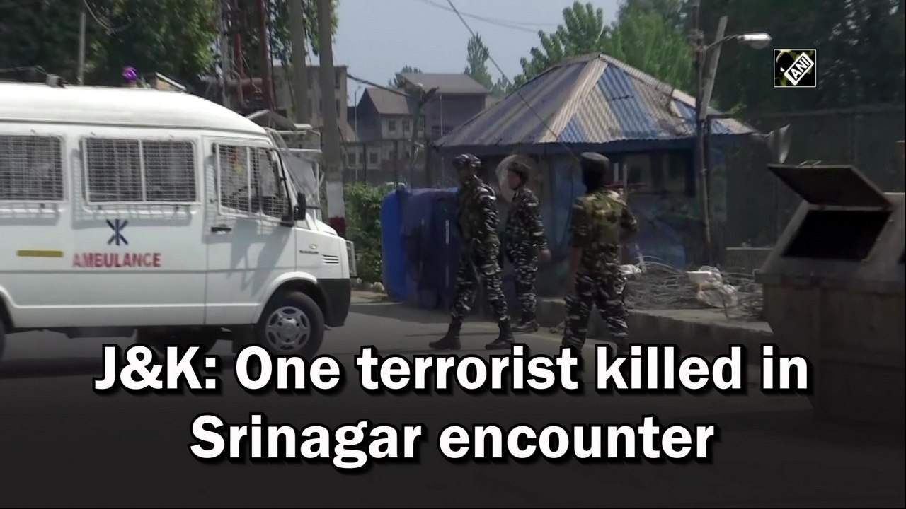 J&K: One terrorist killed in Srinagar encounter