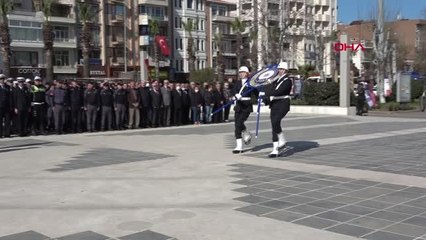 ÇANAKKALE'DE TÜRK POLİS TEŞKİLATI'NIN 177'NCİ YIL DÖNÜMÜ KUTLANDI