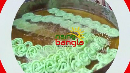 কাঁচা আমের জিলাপি | জিলাপির প্যাচে পাওয়া যাচ্ছে কাচা আমের স্বাদ। Kacha Amer Jilapi | Rising Bangla