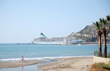 Alanya'ya yılın ilk kruvaziyeri geldi