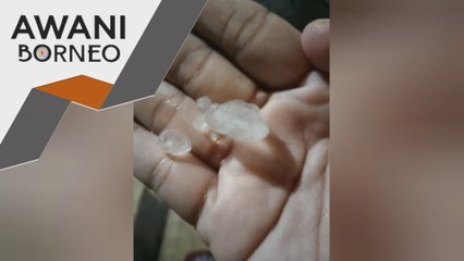 Hujan Batu | Fenomena luar biasa, atap seperti dilontar batu