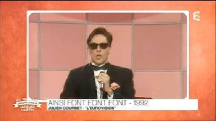 Baffie, Courbet, Ruquier  à leurs débuts chez Jacques Martin