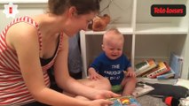 Trop mignon. Ce bébé pleure à chaque fois qu'un livre se ferme... le Zapping web