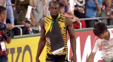 Usain Bolt renversé par un segway