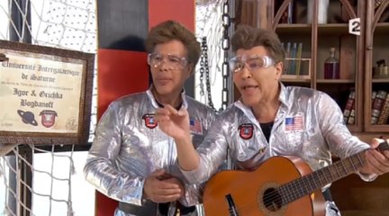 Fort Boyard : les frères Bogdanoff se prennent pour "La Reine des Neiges"