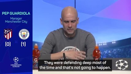 Man City get ready to defend lead at Atletico