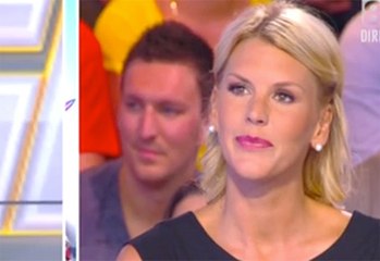 Amélie Neten des Anges sur le plateau de Touche pas à mon poste