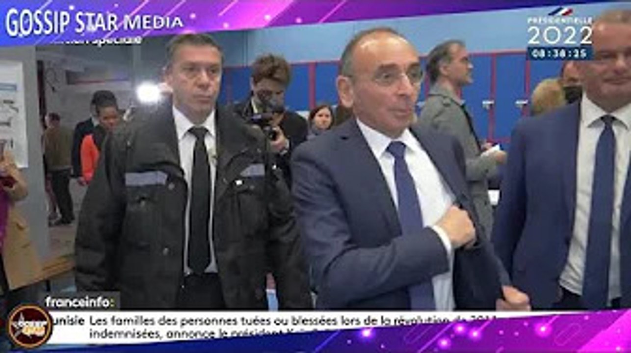 Eric Zemmour : la présence discrète de Sarah Knafo au moment de son vote