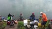 Cascavelenses aproveitam domingão com a pesca no Lago Municipal; diversos peixes foram fisgados