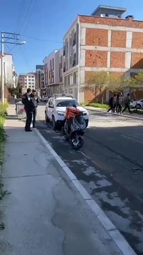 Polisten kuryeye: İstersen kaç dene, beynine sıkarım bir tane