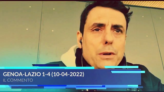 GENOA - LAZIO 1-4 - IL COMMENTO DI ZAPPULLA DAL MARASSI