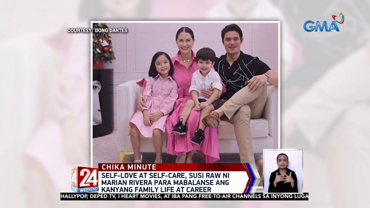 Self-love at self-care, susi raw ni Marian Rivera para mabalanse ang kanyang family life at career | 24 Oras Weekend