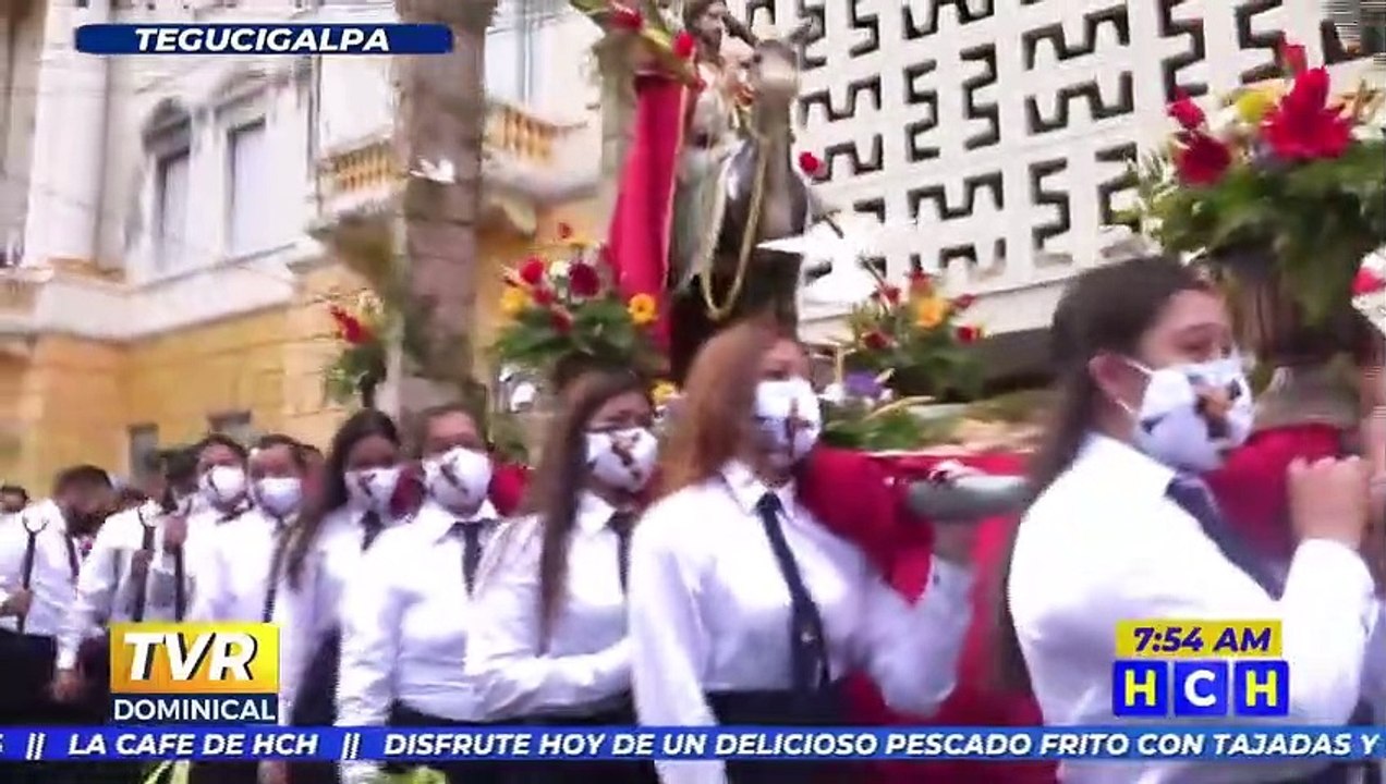 Tegucigalpa Domingo de Ramos: En Honduras se conmemora la entrada de Jesús a Jerusalén #SemanaSanta2022