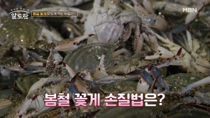 (꽃게무침) 봄철 꽃게, 초간단 '손질 꿀팁' 대방출!