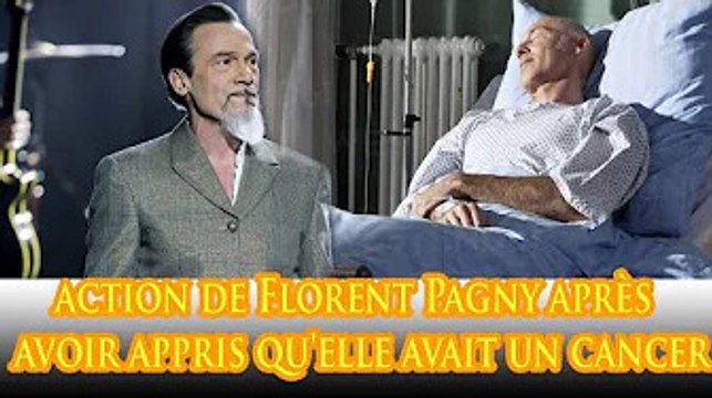 Verser des larmes à la première action de Florent Pagny après avoir appris qu'elle avait un cancer
