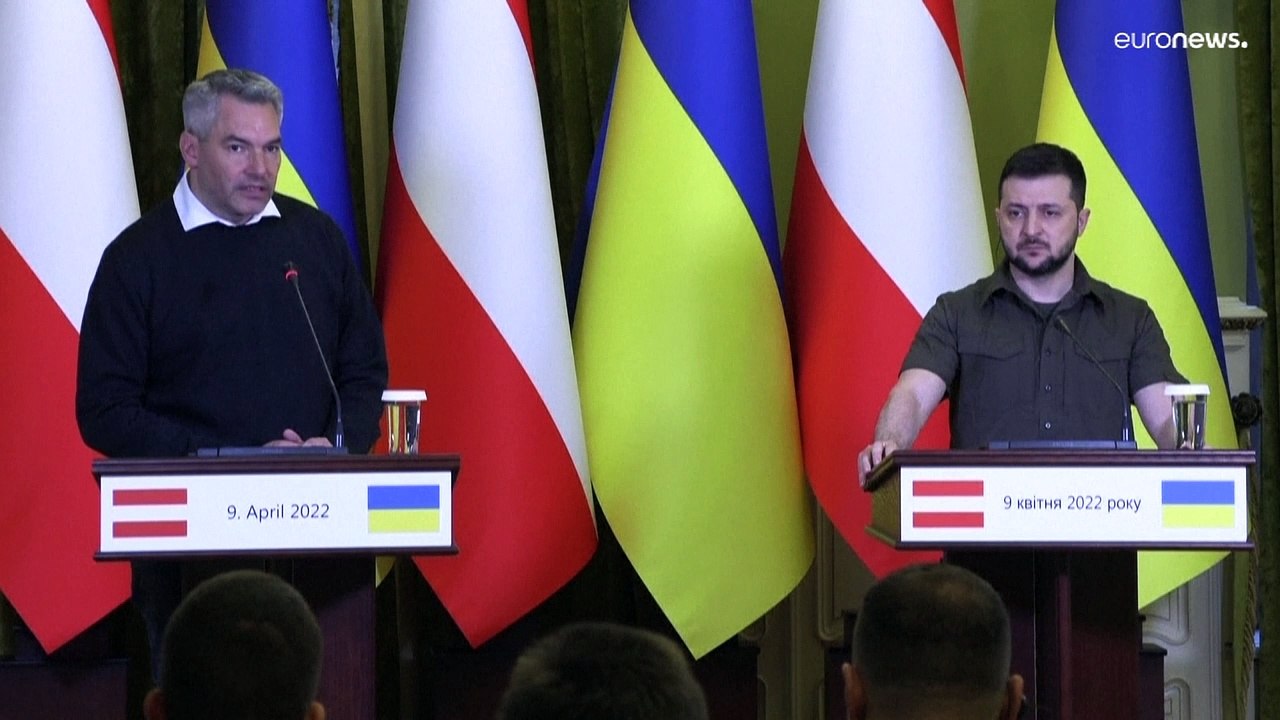 A Boutcha, le chancelier autrichien réclame une enquête de l'ONU pour les crimes de guerre