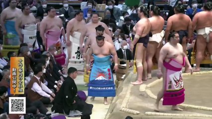 Haru 2022, Makuuchi - Day 15 (Part 01) (NHK)