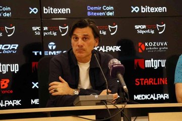 Vincenzo Montella: "Galibiyet için çok mutluyum"