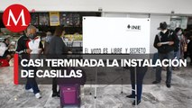 Instalación de casillas avanza 92.14% en todo el país: INE