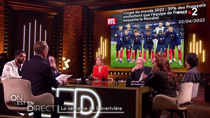 Léa Salamé embarrassée par l'humoriste Philippe Caverivière dans "On est en direct" - France 2